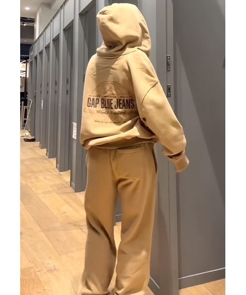 GAP セットアップ ジップアップ パーカー スウェットパンツ ジップアップパーカー】セットアップのスタイリング | Gap公式