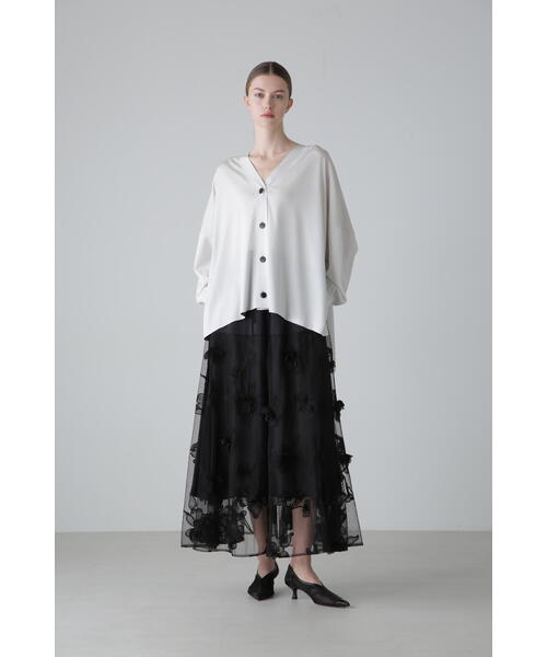 ADORE フランネーラレーススカート ADORE（アドーア） スカート 3Dレーススカート : ZOZOTOWN Yahoo!店