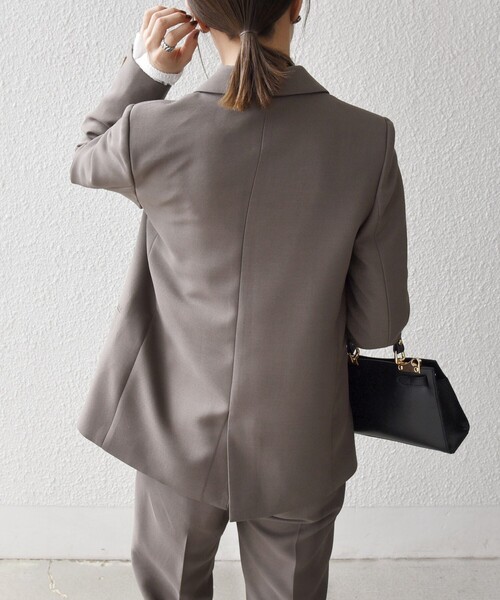 SHIPS any ジャケット テーラードジャケット any:「洗濯機可能」ダブル