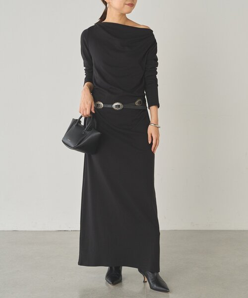 Loungedress（ラウンジドレス） ワンピース ドレープカットワンピース