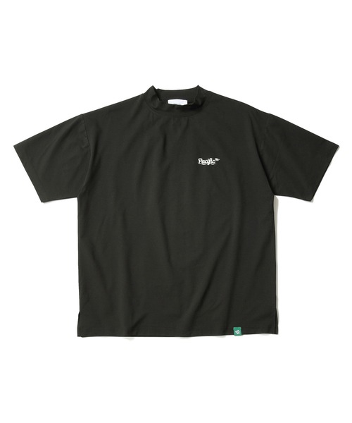 PACIFIC GOLF RIVVIA ゴルフクラブ ロゴ入りシャツ L 黒 Pacific GOLF CLUB（パシフィックゴルフクラブ） tシャツ Rivvia