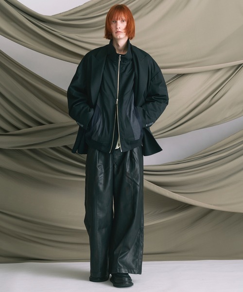 MAISON SPECIAL ウールミックストラックジャケット　美品　Mサイズ UNISEX》Prime-Over Different Material Combination Truck Jacket/異