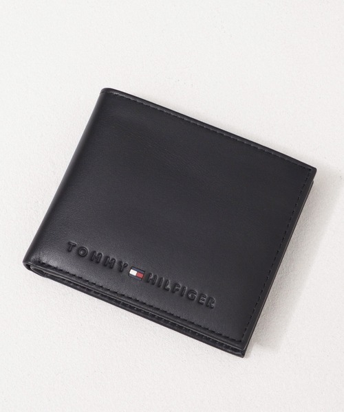 新品　トミー　二つ折り財布 トミーヒルフィガー 二つ折り財布 JOHNSON CC FLAP AND COIN
