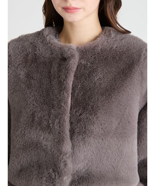 最終値下げ♡celford♡裾ファーコート CELFORD セルフォード 裾ファーブルゾン cwfj254041 レディース