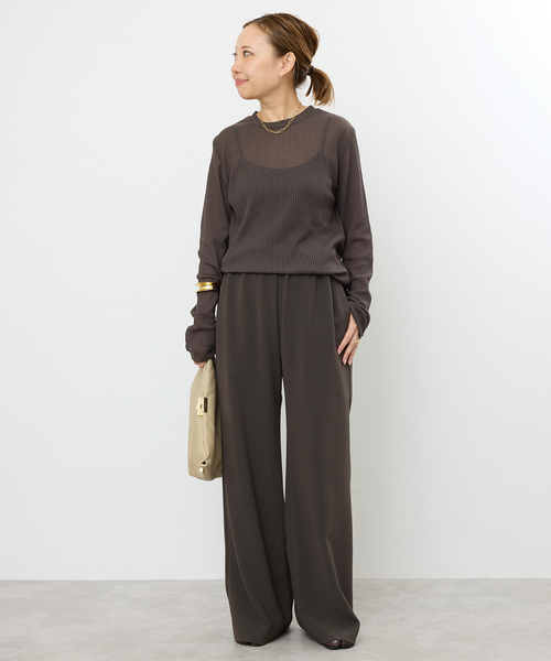 Deuxieme Classe（ドゥーズィエムクラス） パンツ Sofia イージー