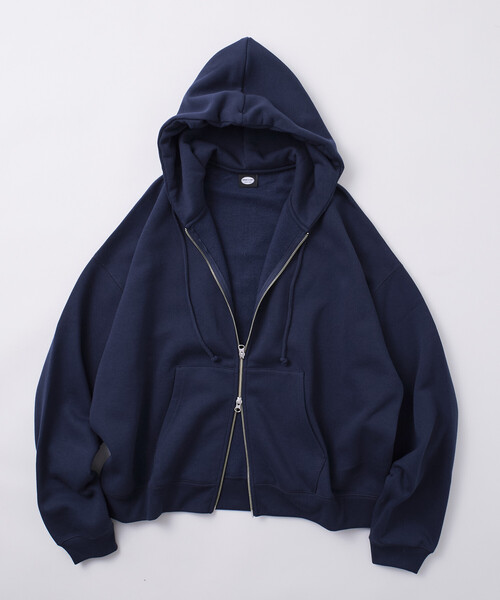 FREAK'S STORE パーカー 限定展開 リラックスフィット ジップ