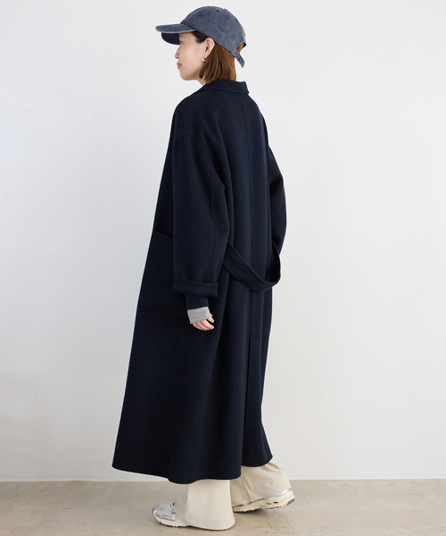 SLOBE IENA コート チェスターコート souple wool ダブル