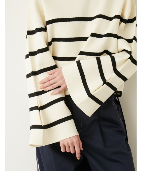 「emmi」 長袖ニット FREE イエロー レディース_画像9