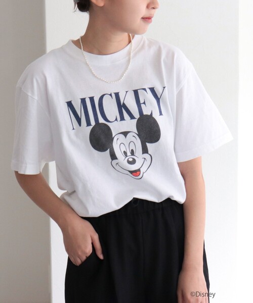 「GOOD ROCK SPEED」 半袖Tシャツ「Disneyコラボ」 FREE オフホワイト レディース_画像8