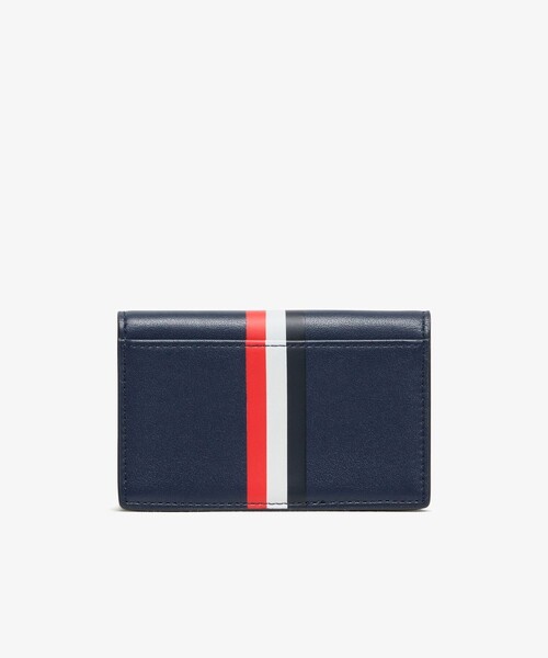 LACOSTE カード・ケース LACOSTE（ラコステ） カードケース トリコロールプリントレザーカード