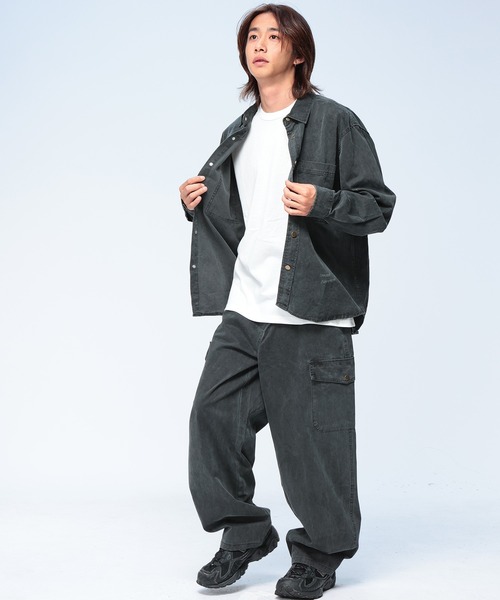 Vaundy NIDONE セットアップ　Lサイズ　初期品 WOODENDOLL セットアップ ヴィンテージ加工 SETUP メンズ レディース