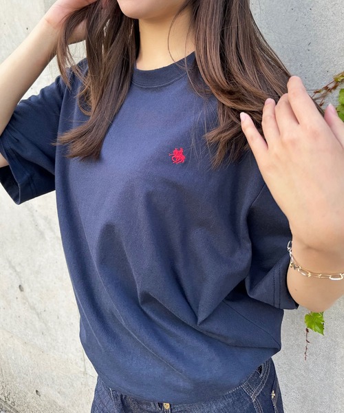 「POLO BCS」 半袖Tシャツ L グリーン レディース_画像5