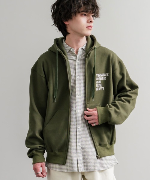 gnuhr オリーブグリーン フリースパーカー NIKE（ナイキ） パーカー ウィメンズ NSW PHNX フリース OS L/S ロゴ