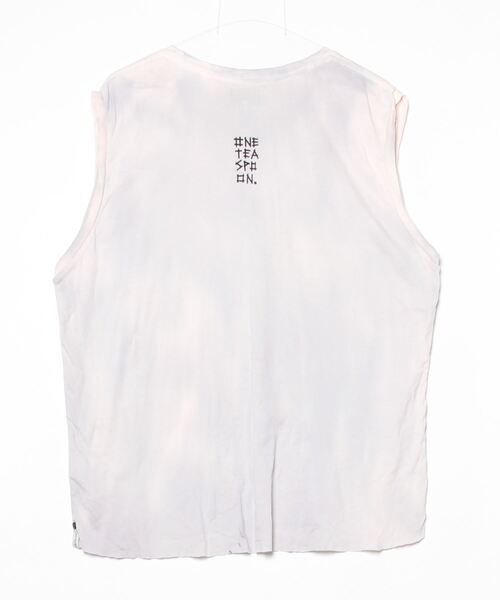 「One Tea spoon」 半袖カットソー S ブルー レディース_画像2