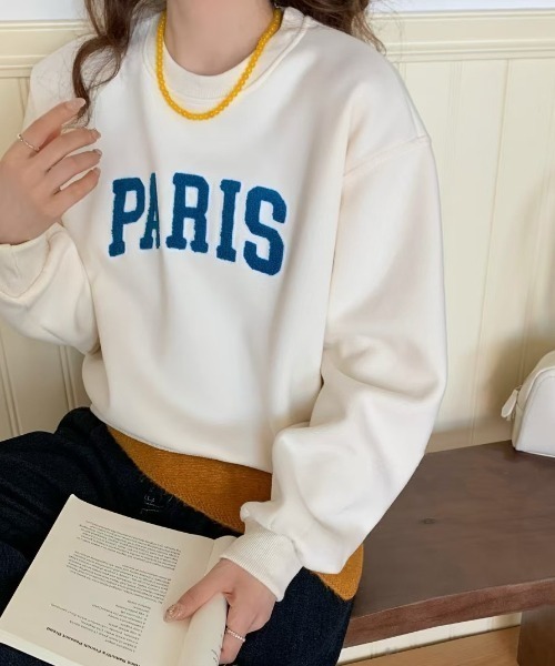 MAISON DE THERESE（メゾン ド テレーズ） トレーナー スウェット 刺繍
