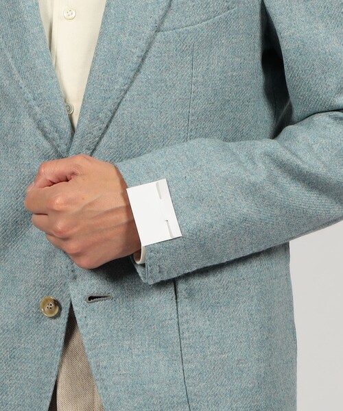 ジャケット テーラードジャケット GABO ウール シングルブレステッド2Bジャケット メンズの画像
