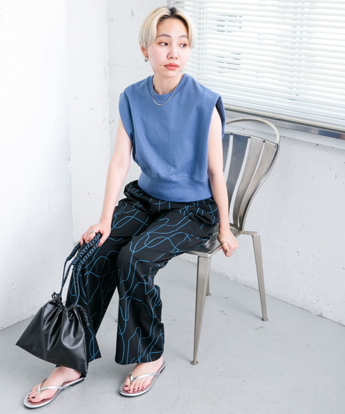 「KBF」 イージーパンツ ONE ベージュ系その他 レディース_画像2