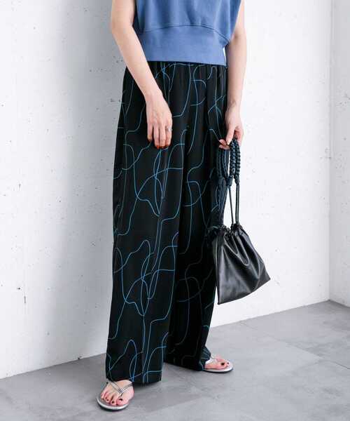 「KBF」 イージーパンツ ONE ベージュ系その他 レディース_画像4