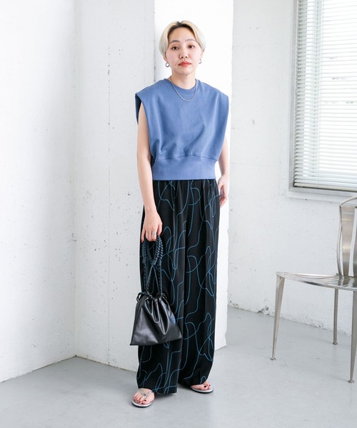 「KBF」 イージーパンツ ONE ベージュ系その他 レディース_画像8