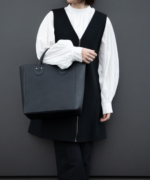 GUIONNET（ギオネ） トートバッグ 「万能Sサイズ」撥水レザー 