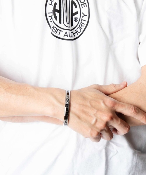 HUF（ハフ） ブレスレット HUF MONO BRACELET モノ メッセージ