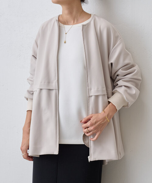 BEARDSLEY（ビアズリー） ブルゾン FREE ブラック レディース