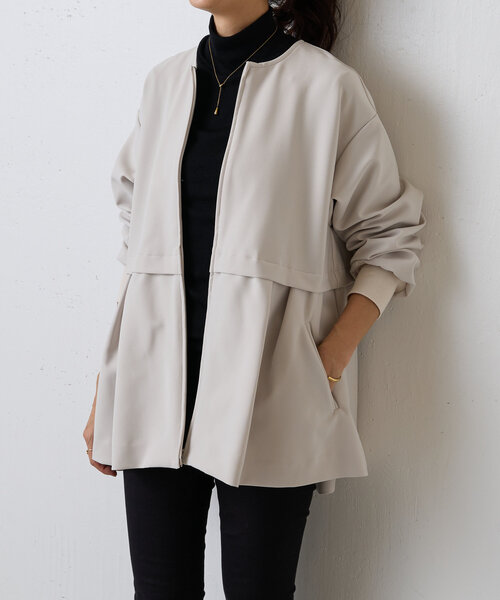 BEARDSLEY（ビアズリー） ブルゾン FREE ブラック レディース