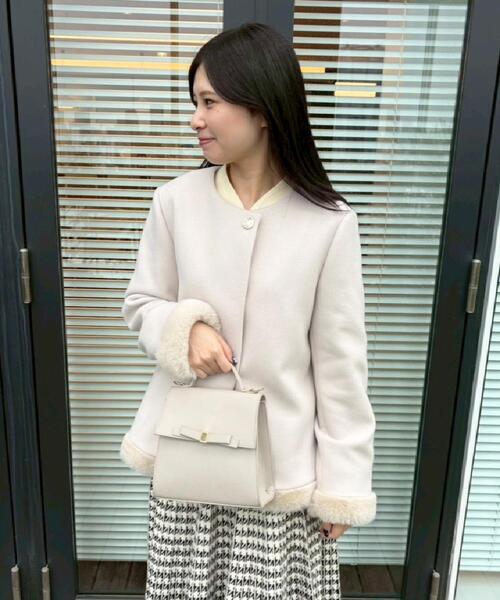 Couture Brooch（クチュール ブローチ） ノーカラーコート コート