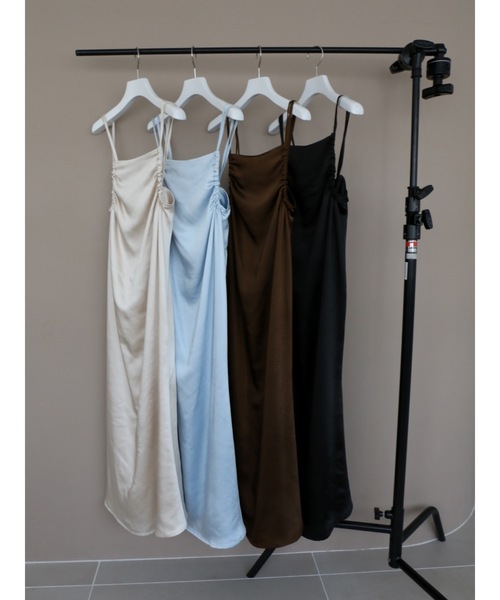 「Katrin TOKYO」 キャミソールワンピース FREE ブラック レディース_画像2