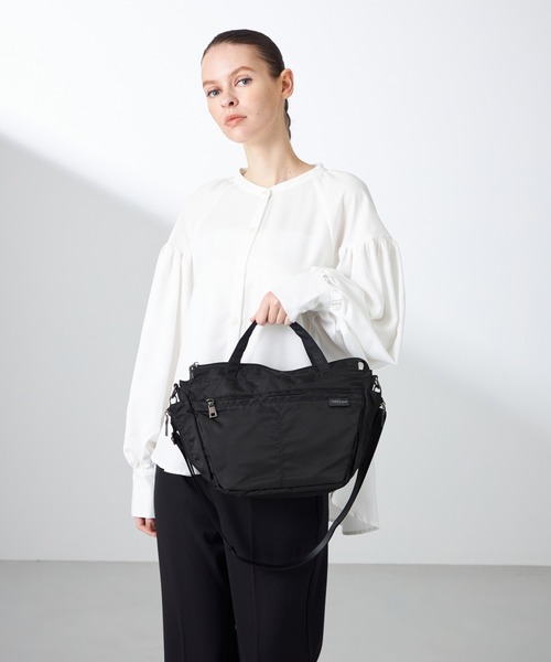 「Y'SACCS」 2WAYバッグ FREE ダークグレー レディース_画像9