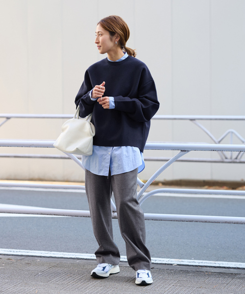 「FRAMeWORK」 イージーパンツ 34 ベージュ レディース_画像6