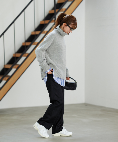 「FRAMeWORK」 イージーパンツ 34 ベージュ レディース_画像9