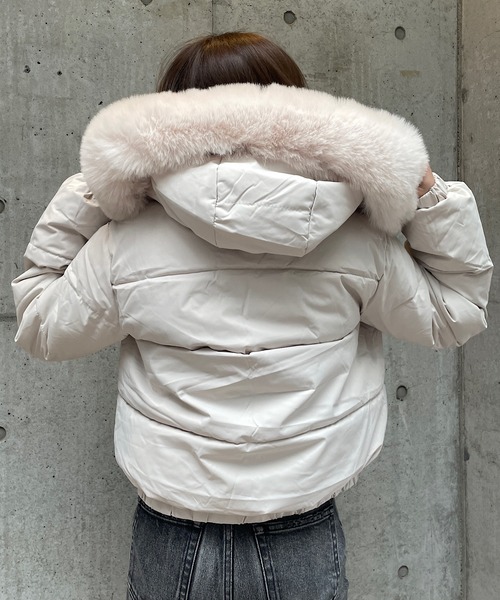 Roger&Raw（ロジャーアンドロウ） ダウンコート ダウンジャケット 「裏