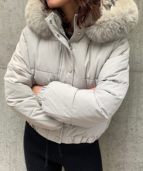 Roger&Raw（ロジャーアンドロウ） ダウンコート ダウンジャケット 「裏