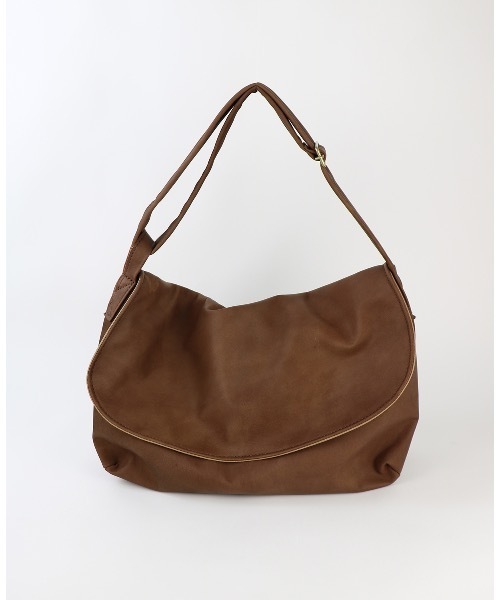 ショルダーバッグ ブラウン・ダークブラウン BrownBrown（ブラウンブラウン） ショルダーバッグ 「BrownBrown