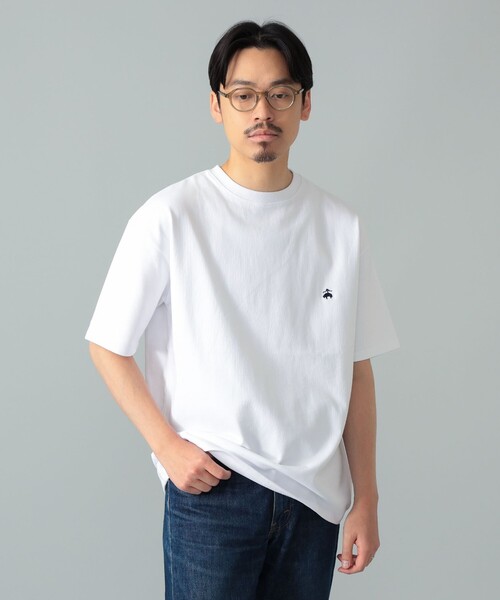 BEAMS F（ビームスF） tシャツ Brooks Brothers / ヘビーウェイト T
