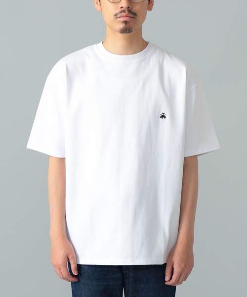 BEAMS F（ビームスF） tシャツ Brooks Brothers / ヘビーウェイト T
