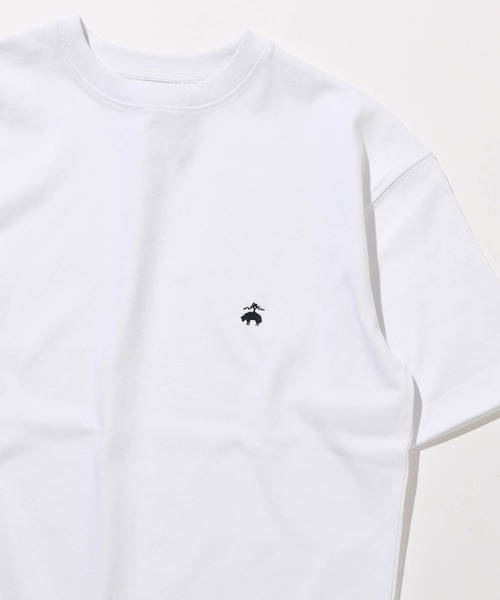 BEAMS F（ビームスF） tシャツ Brooks Brothers / ヘビーウェイト T