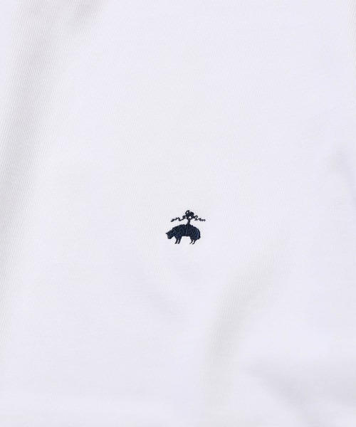 BEAMS F（ビームスF） tシャツ Brooks Brothers / ヘビーウェイト T