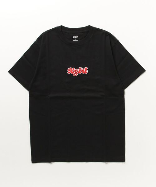 「X-girl」 半袖Tシャツ S ブラック レディース_画像2
