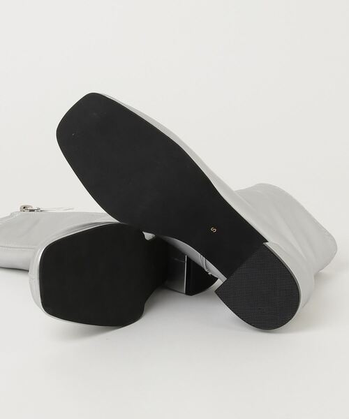 「CITEN」 ショートブーツ L シルバー レディース_画像3