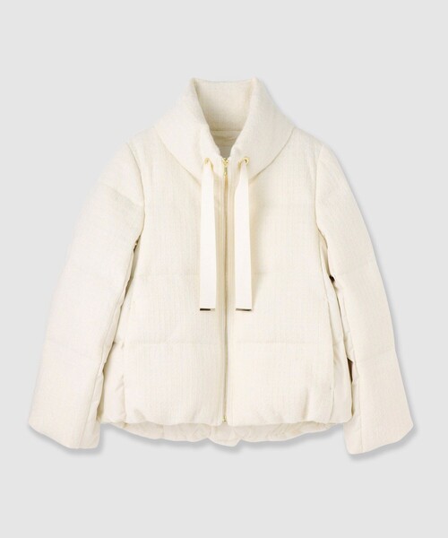 ANAYI（アナイ） ダウンコート ダウンジャケット ラティスツイード