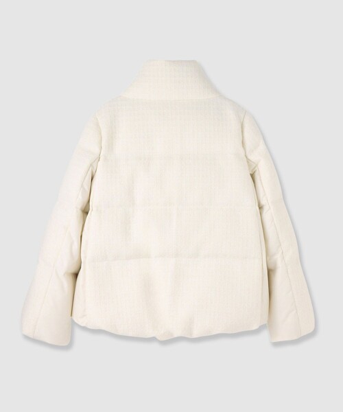 ANAYI（アナイ） ダウンコート ダウンジャケット ラティスツイード