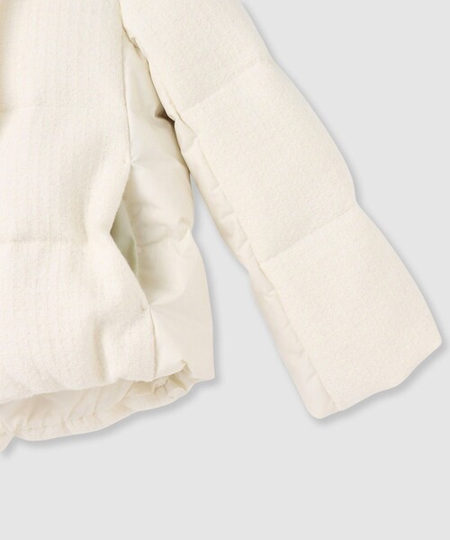 ANAYI（アナイ） ダウンコート ダウンジャケット ラティスツイード