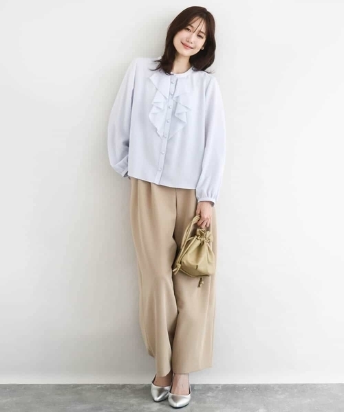 MK MICHEL KLEIN（エムケー ミッシェルクラン） ブラウス シャツ