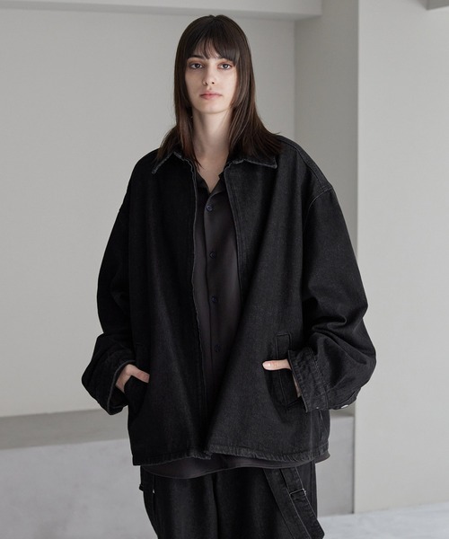 「cussil」 デニムジャケット M ダークブルー メンズ_画像5