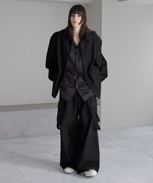 「cussil」 デニムジャケット M ダークブルー メンズ_画像7