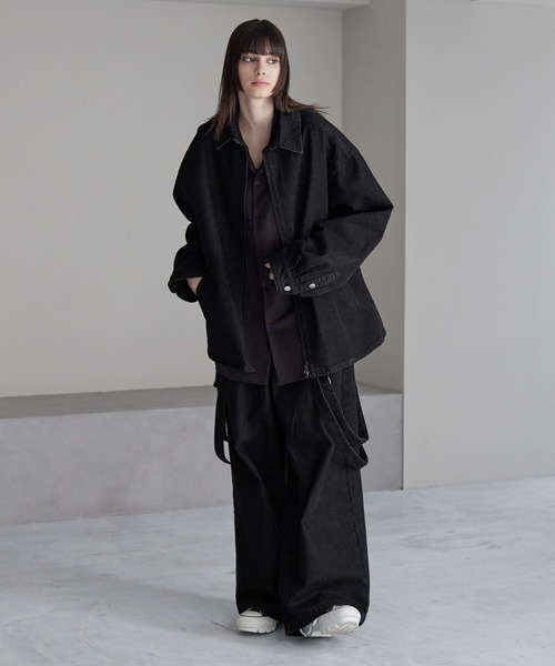 「cussil」 デニムジャケット M ダークブルー メンズ_画像9