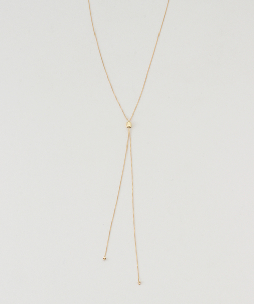 FRAMeWORK（フレームワーク） ネックレス GIGI/ジジ gold line slide