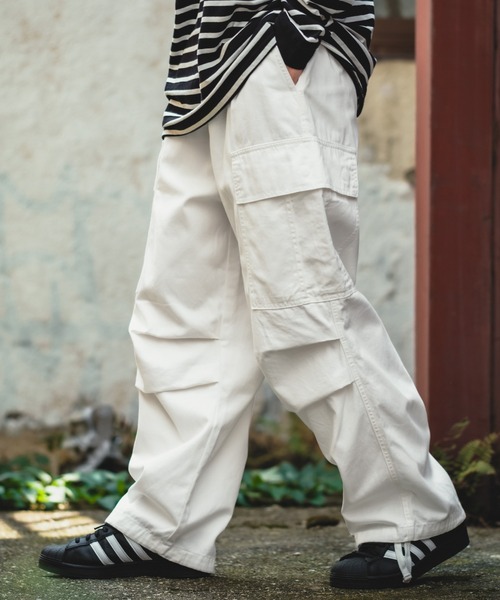 En serio TOKYO カーゴパンツ 「NULL」ワイドカーゴパンツ メンズ